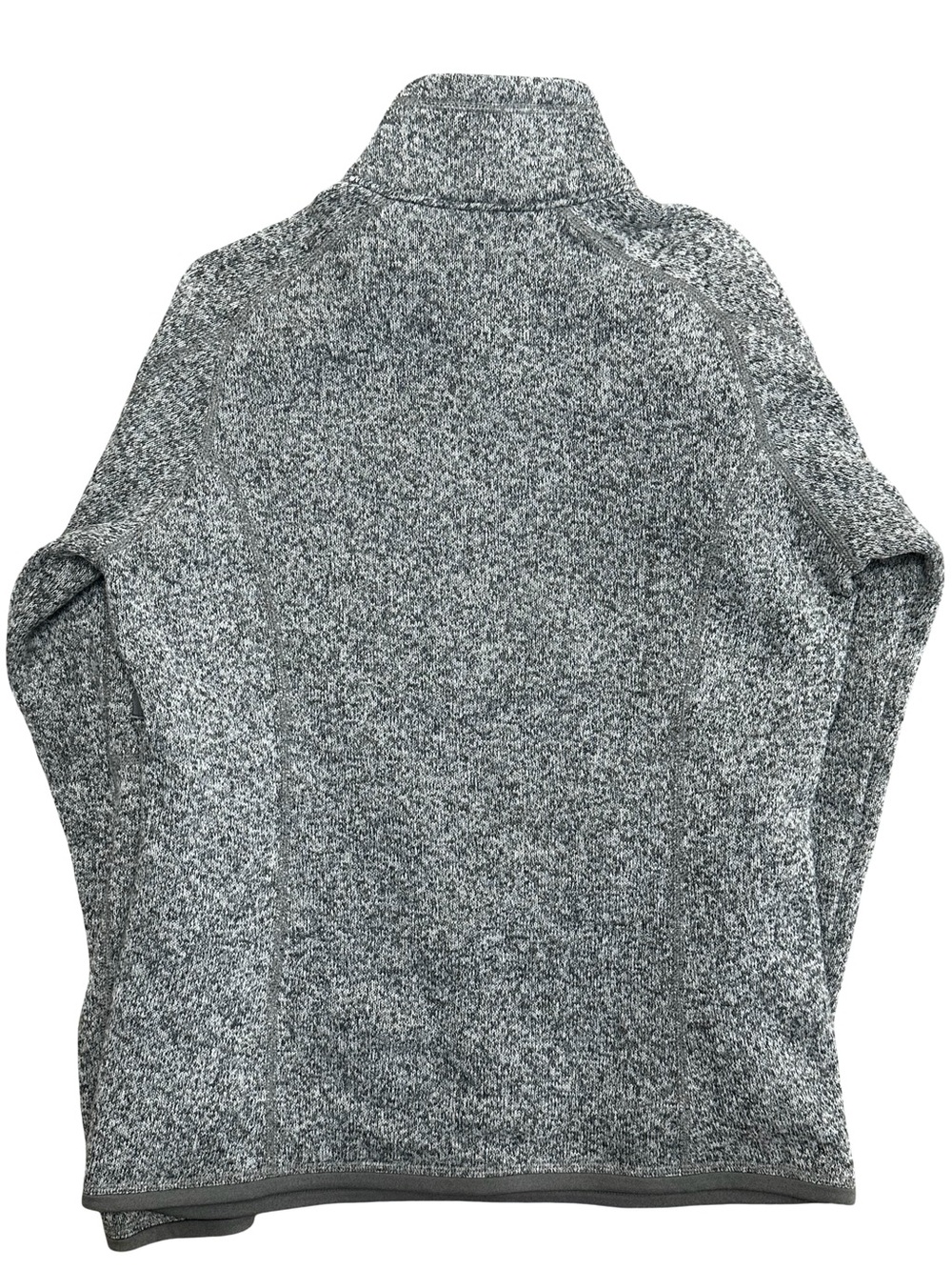 Patagonia Men’s Gray Marled Half-Zip Fleece Pullover - Picture 3 of 6